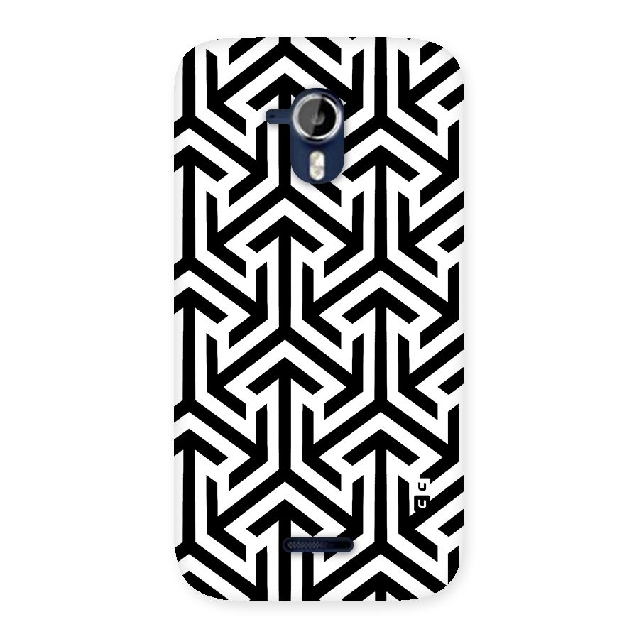 Abstract Triple Arrows Back Case for Micromax Canvas Magnus A117