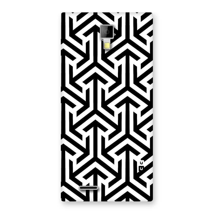 Abstract Triple Arrows Back Case for Micromax Canvas Xpress A99