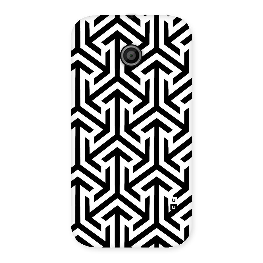 Abstract Triple Arrows Back Case for Moto E