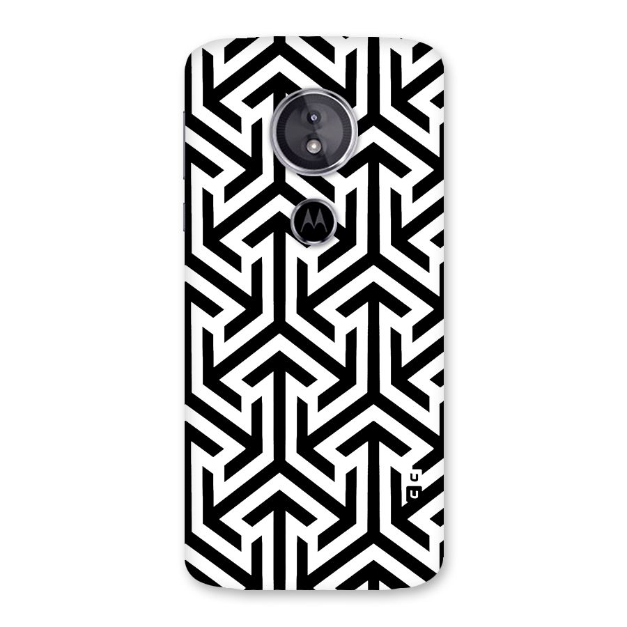 Abstract Triple Arrows Back Case for Moto E5