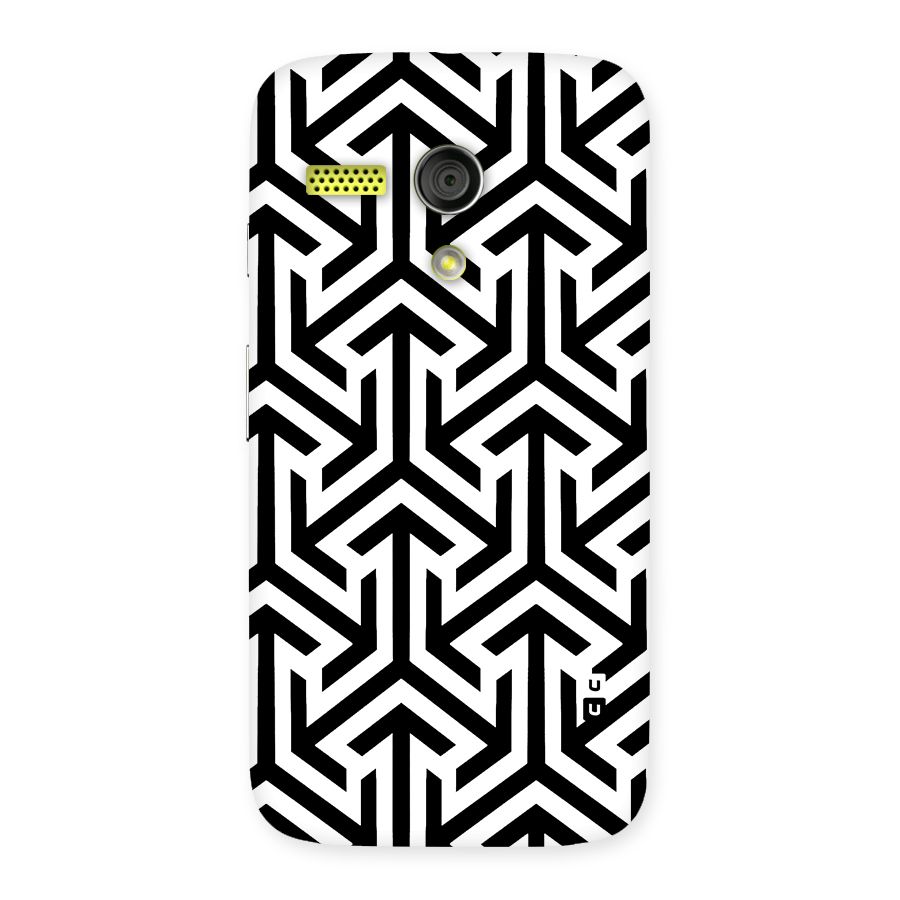 Abstract Triple Arrows Back Case for Moto G