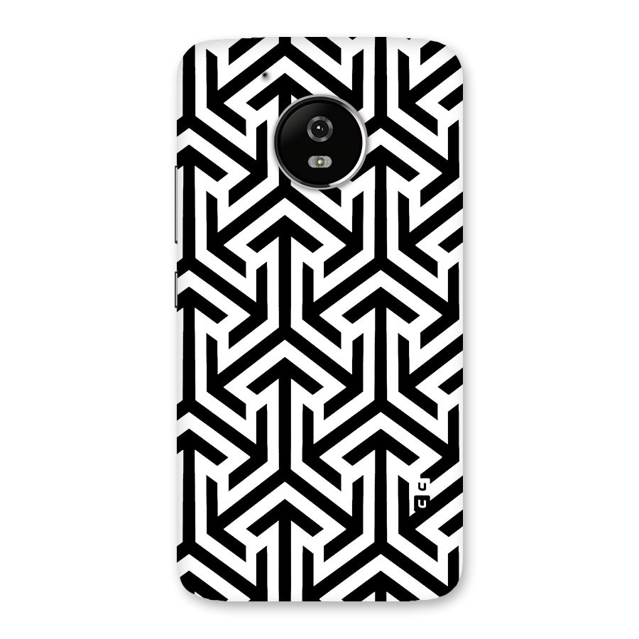 Abstract Triple Arrows Back Case for Moto G5