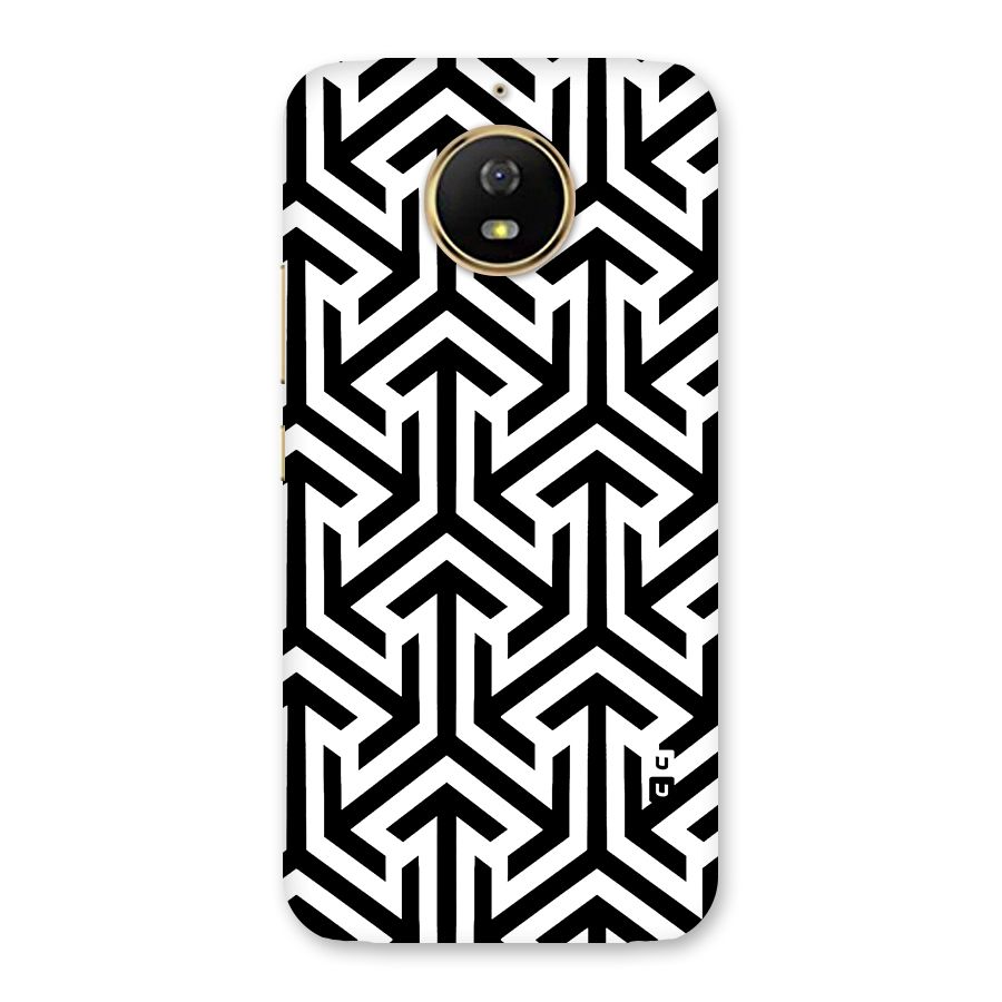 Abstract Triple Arrows Back Case for Moto G5s