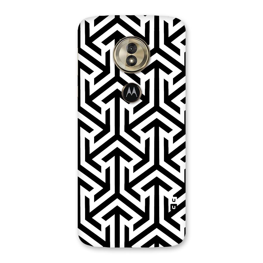 Abstract Triple Arrows Back Case for Moto G6 Play