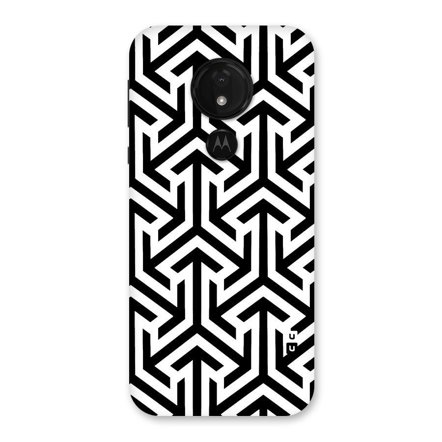 Abstract Triple Arrows Back Case for Moto G7 Power