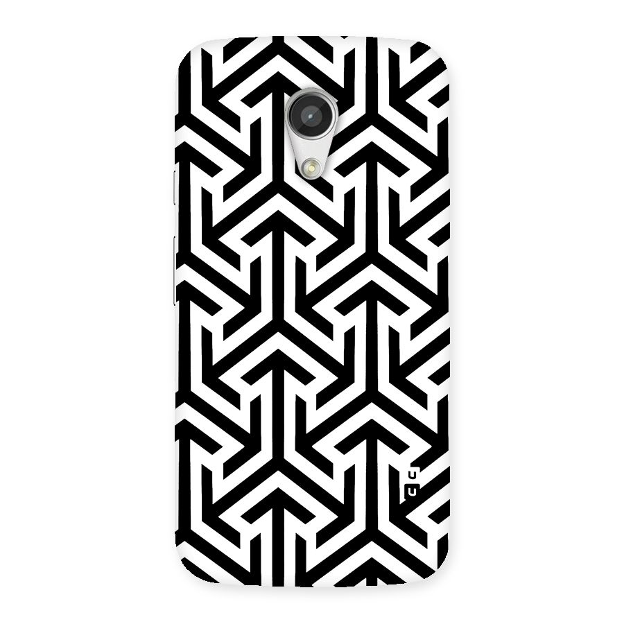 Abstract Triple Arrows Back Case for Moto G 2nd Gen