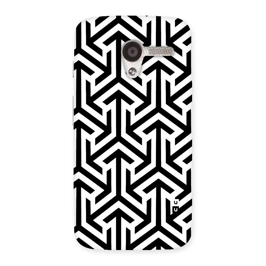 Abstract Triple Arrows Back Case for Moto X
