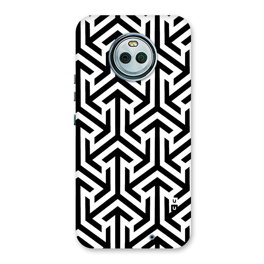 Abstract Triple Arrows Back Case for Moto X4