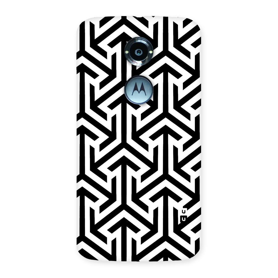 Abstract Triple Arrows Back Case for Moto X 2nd Gen