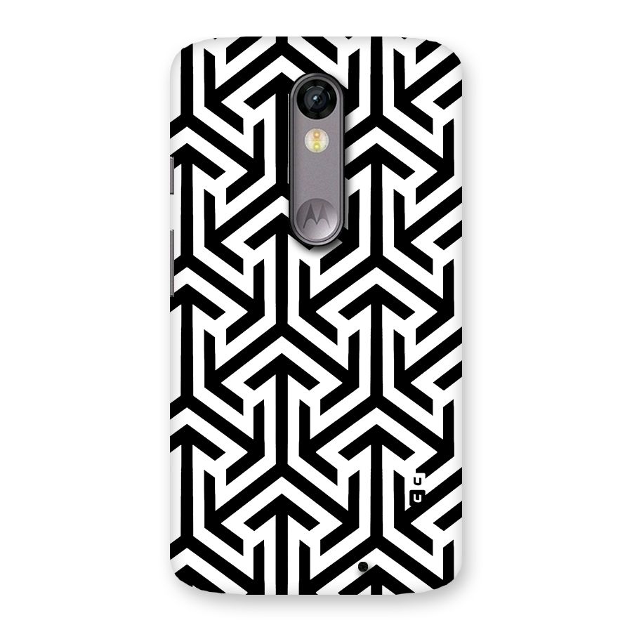 Abstract Triple Arrows Back Case for Moto X Force