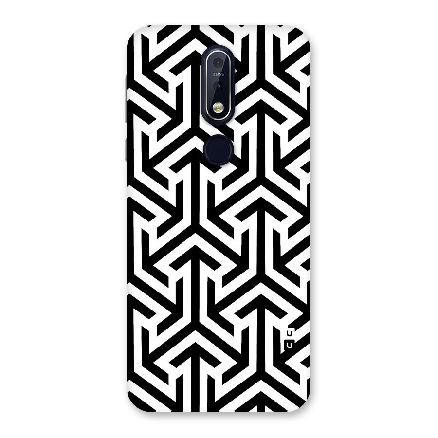 Abstract Triple Arrows Back Case for Nokia 7.1