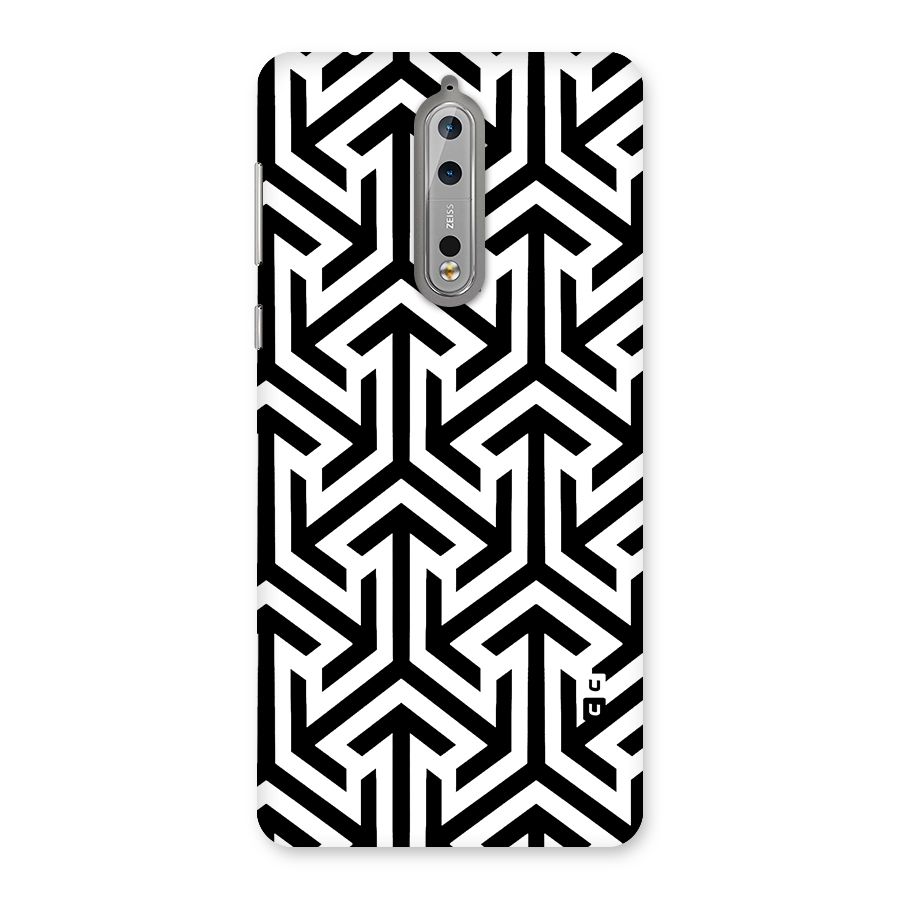 Abstract Triple Arrows Back Case for Nokia 8