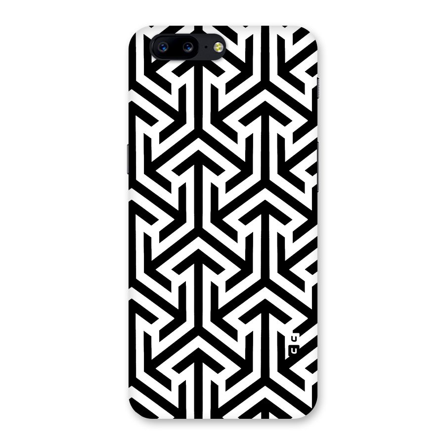 Abstract Triple Arrows Back Case for OnePlus 5