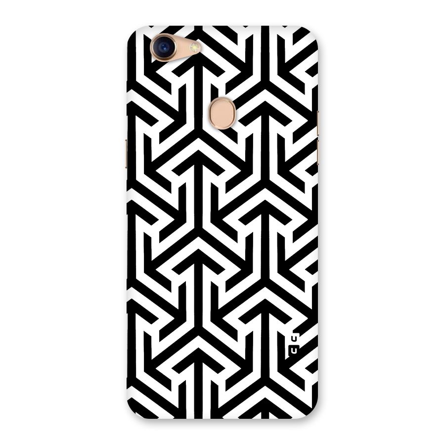 Abstract Triple Arrows Back Case for Oppo F5 Youth