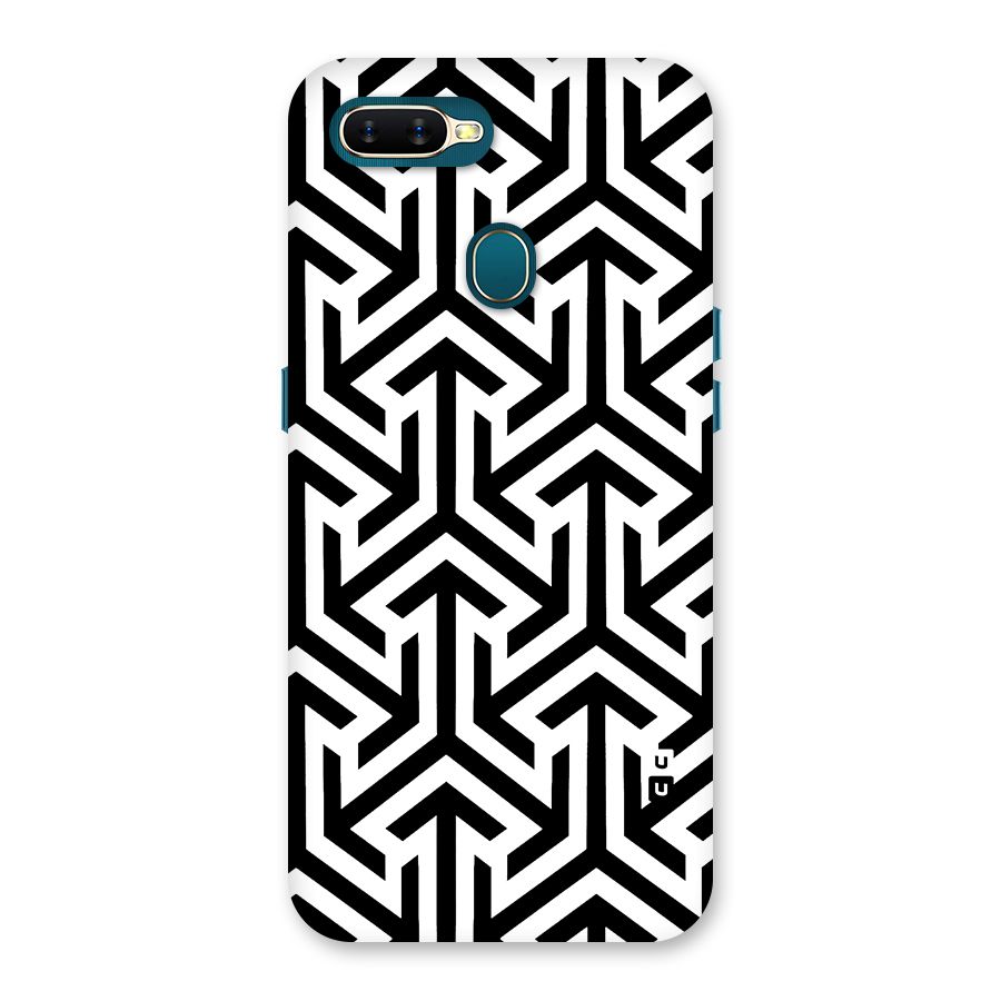 Abstract Triple Arrows Back Case for Oppo A12s