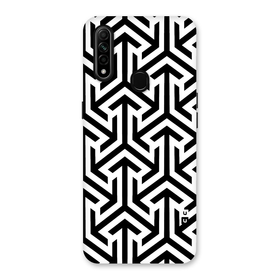 Abstract Triple Arrows Back Case for Oppo A31