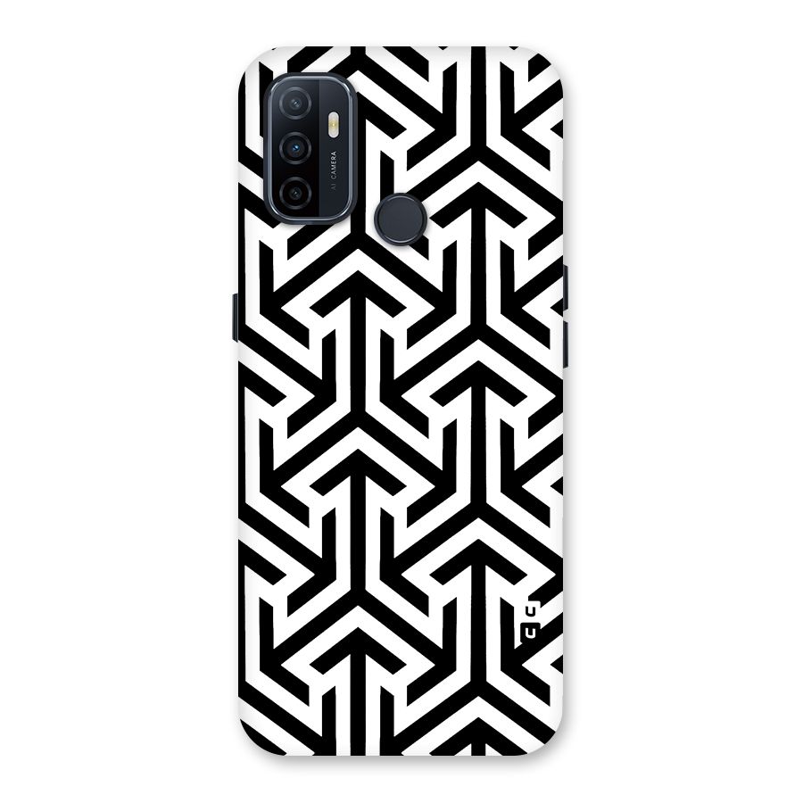 Abstract Triple Arrows Back Case for Oppo A32