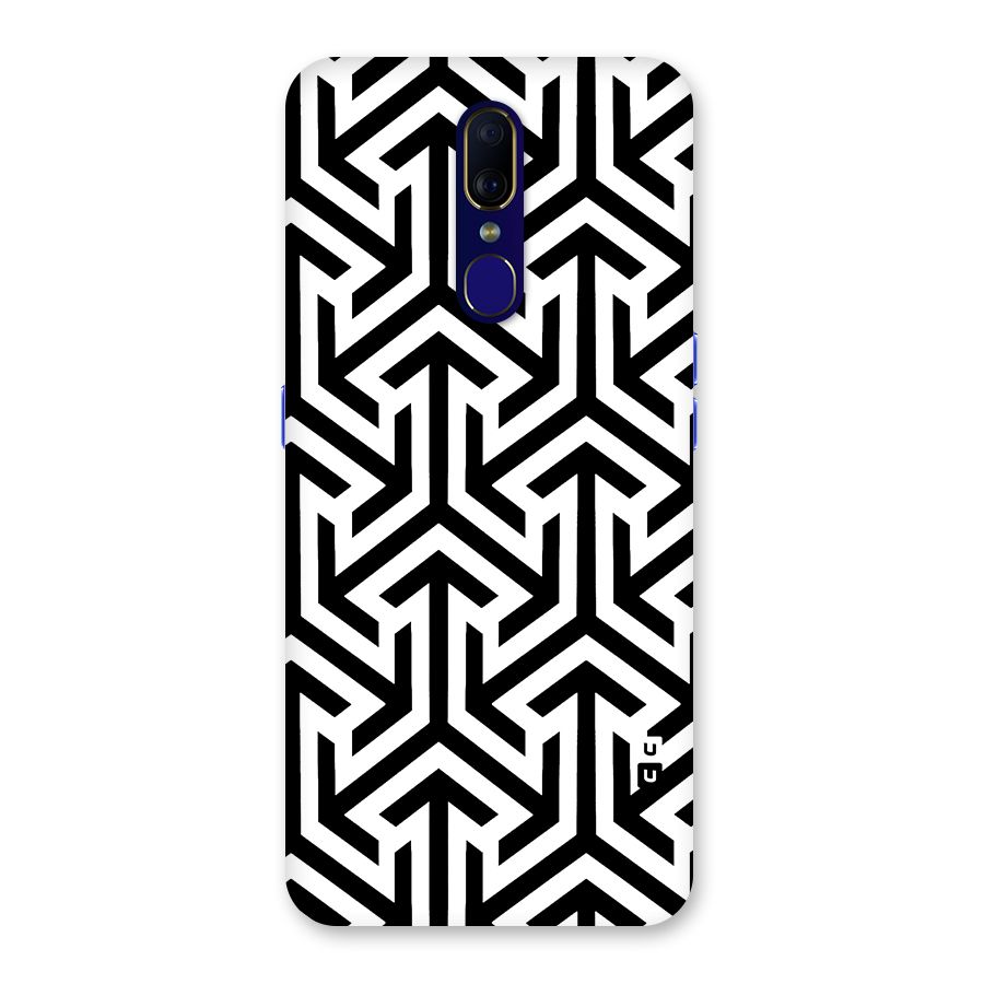 Abstract Triple Arrows Back Case for Oppo A9
