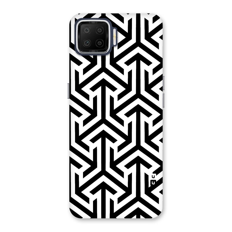 Abstract Triple Arrows Back Case for Oppo F17