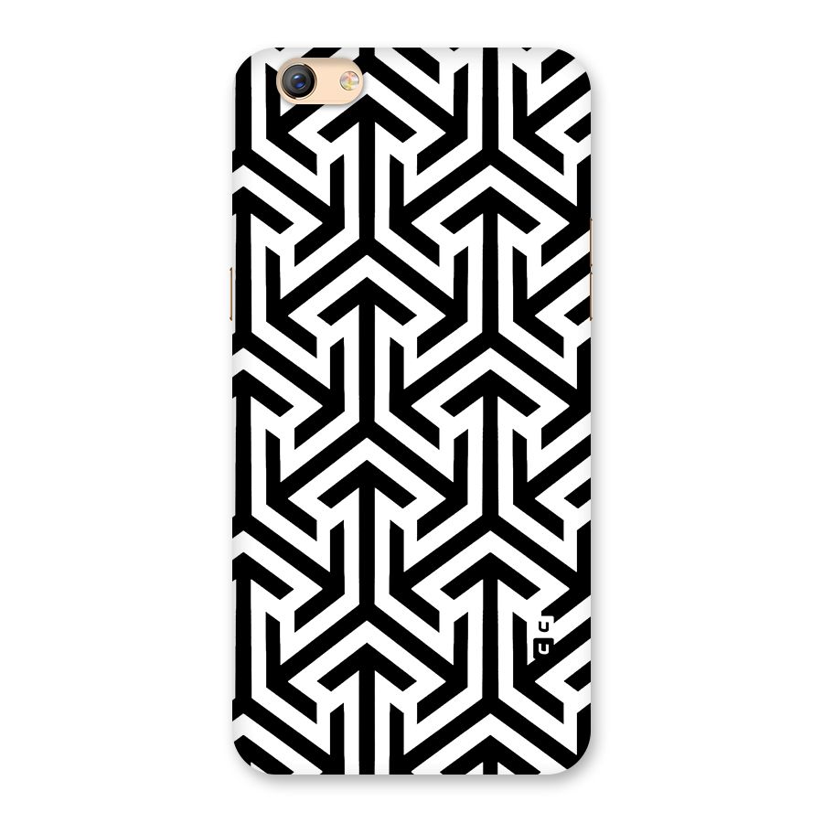 Abstract Triple Arrows Back Case for Oppo F3 Plus