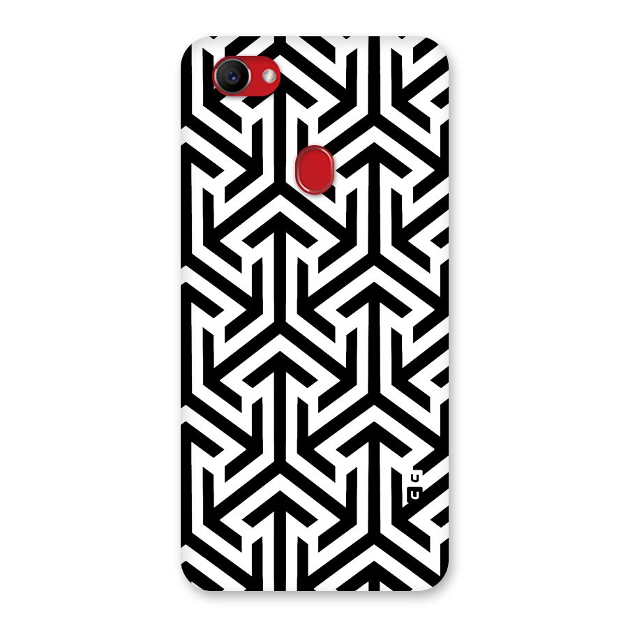 Abstract Triple Arrows Back Case for Oppo F7