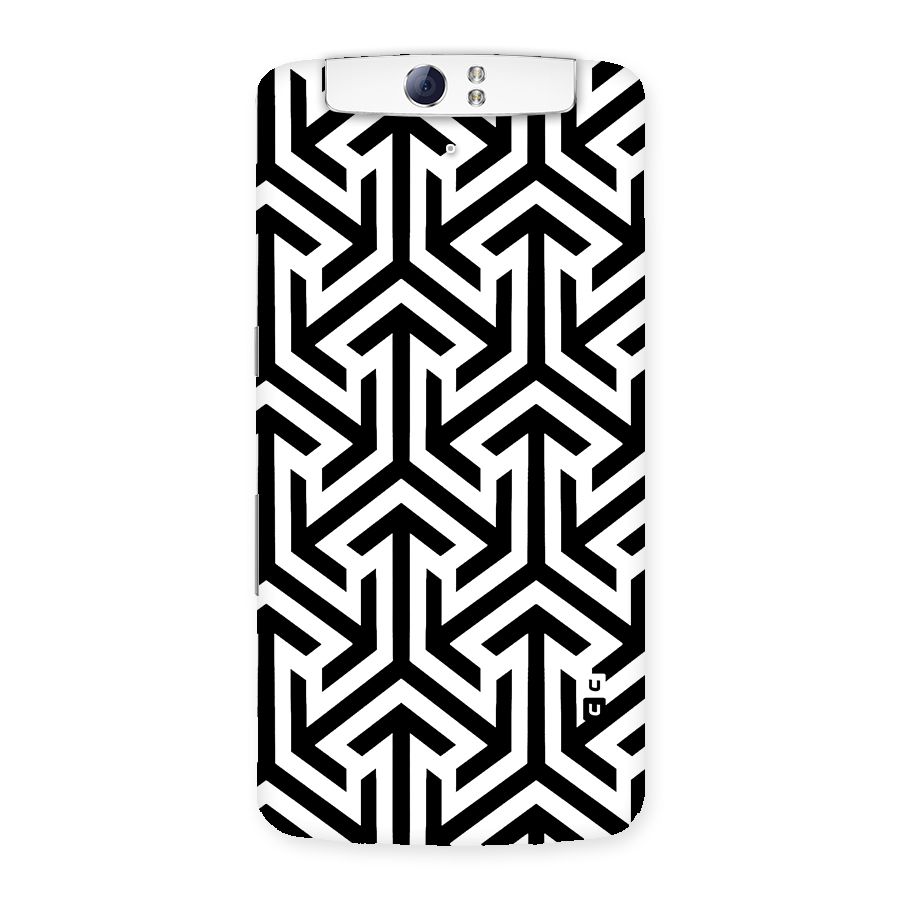 Abstract Triple Arrows Back Case for Oppo N1