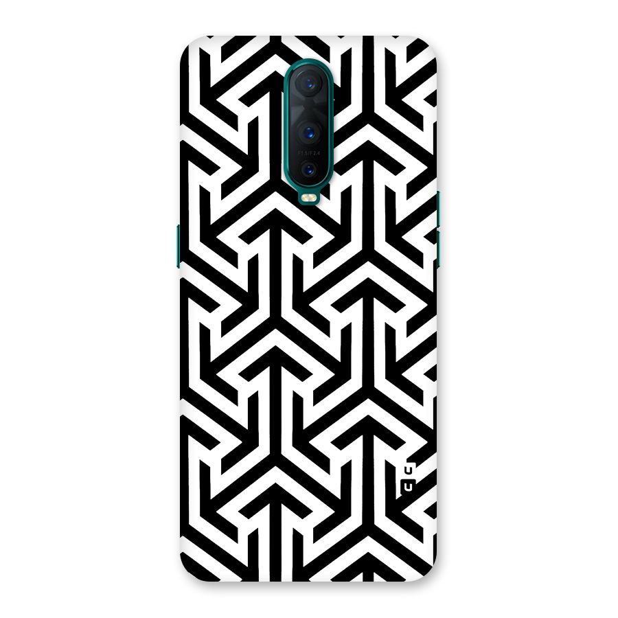 Abstract Triple Arrows Back Case for Oppo R17 Pro