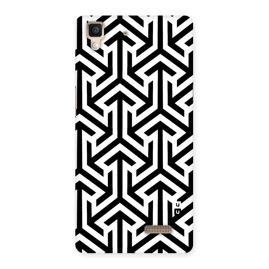 Abstract Triple Arrows Back Case for Oppo R7