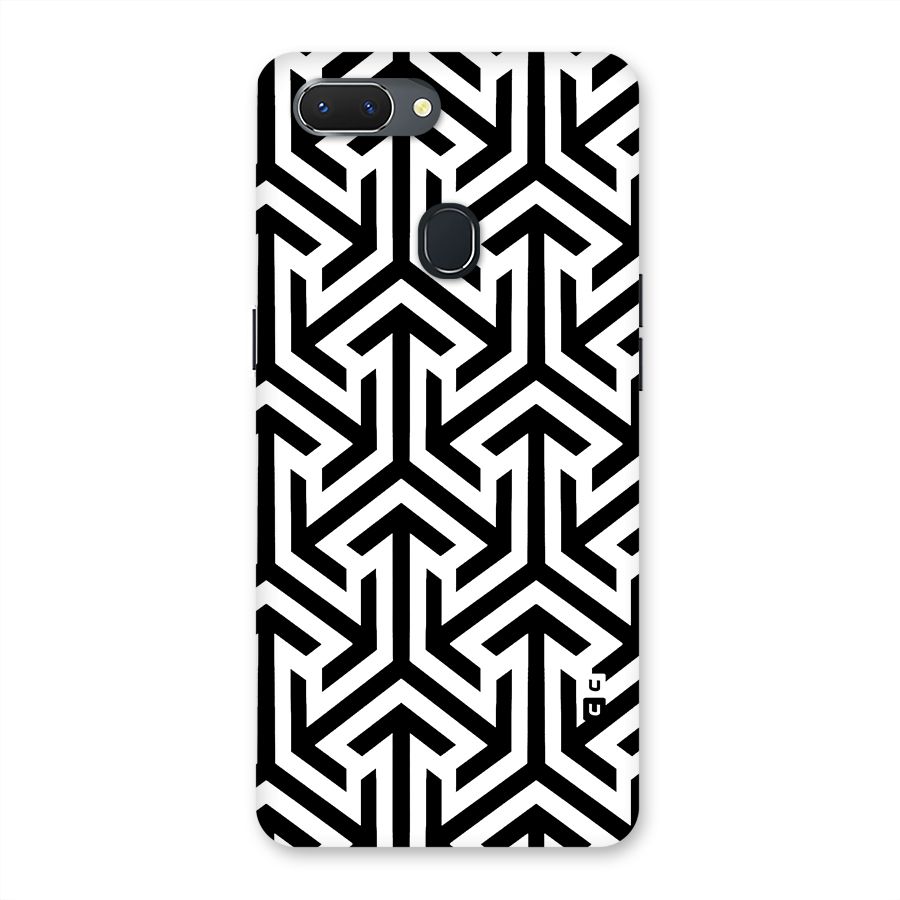 Abstract Triple Arrows Back Case for Oppo Realme 2