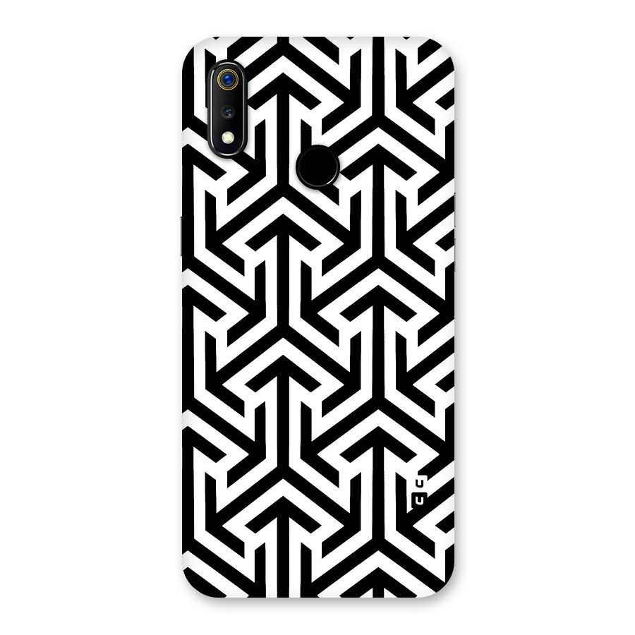Abstract Triple Arrows Back Case for Realme 3