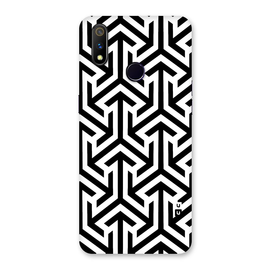 Abstract Triple Arrows Back Case for Realme 3 Pro