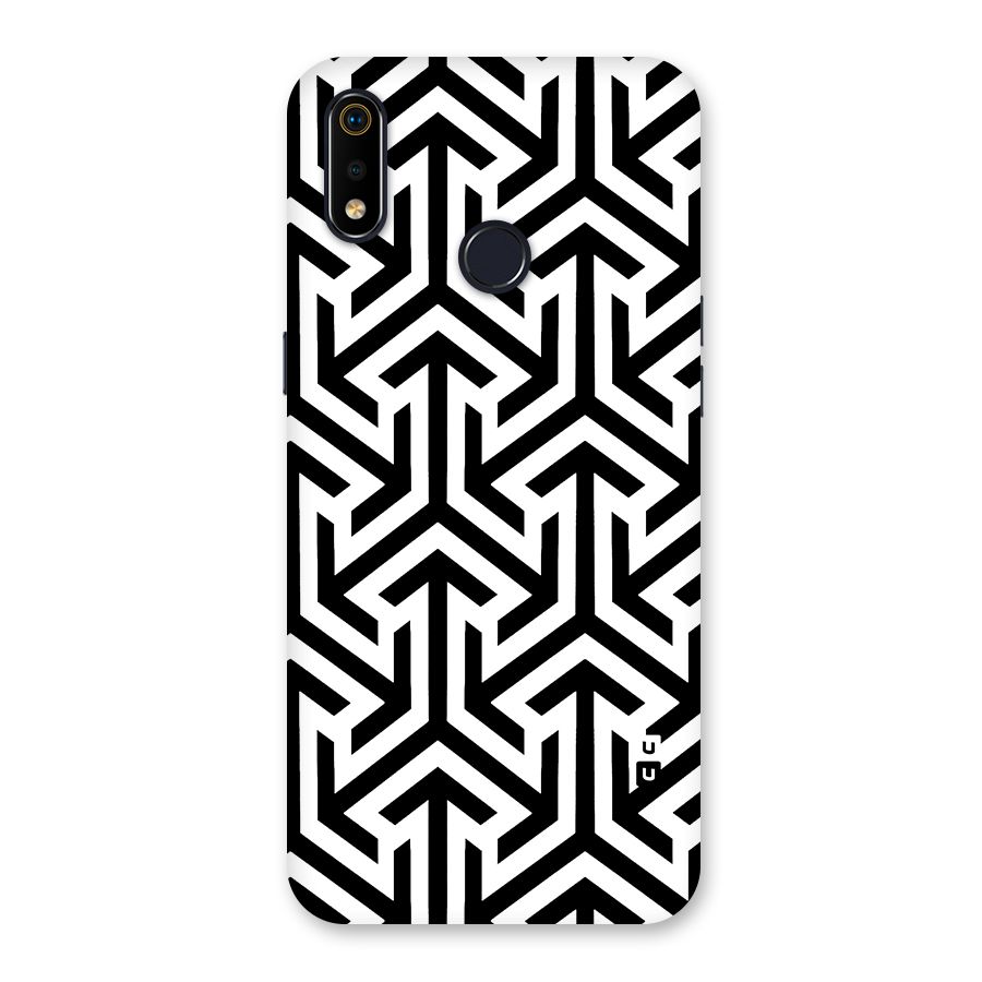 Abstract Triple Arrows Back Case for Realme 3i