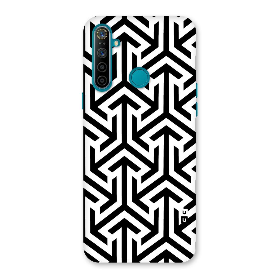Abstract Triple Arrows Back Case for Realme 5i