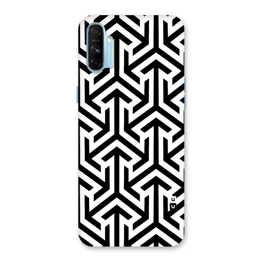Abstract Triple Arrows Back Case for Realme Narzo 20A