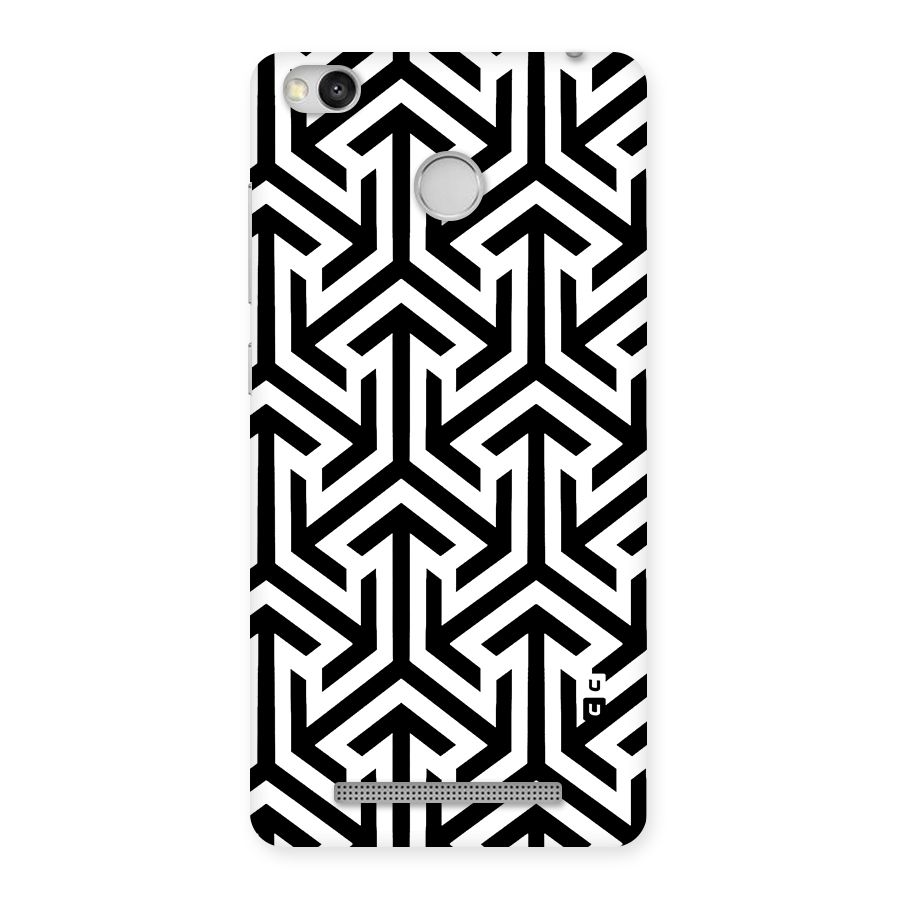 Abstract Triple Arrows Back Case for Redmi 3S Prime