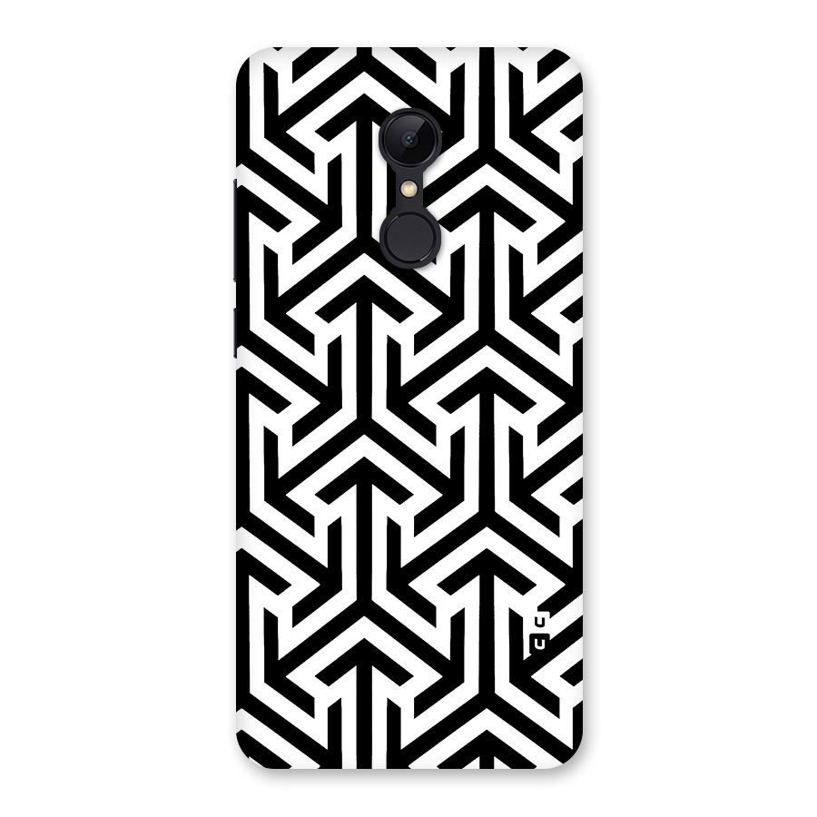 Abstract Triple Arrows Back Case for Redmi 5