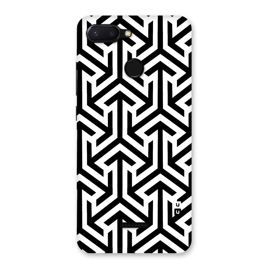 Abstract Triple Arrows Back Case for Redmi 6