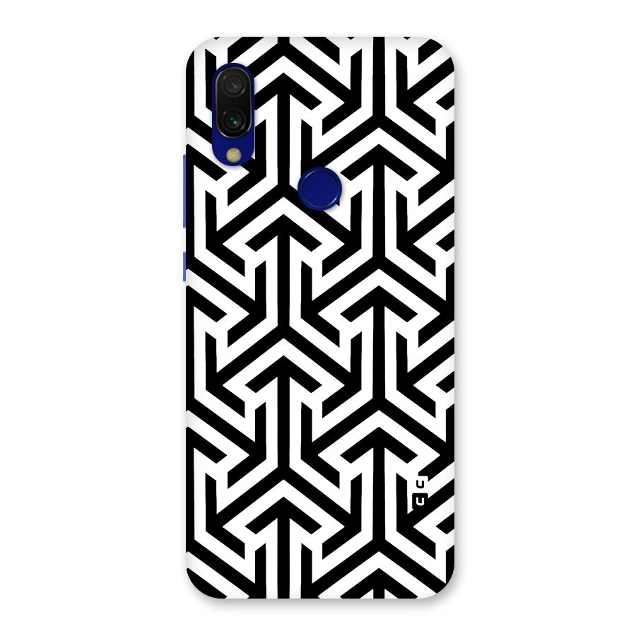 Abstract Triple Arrows Back Case for Redmi 7