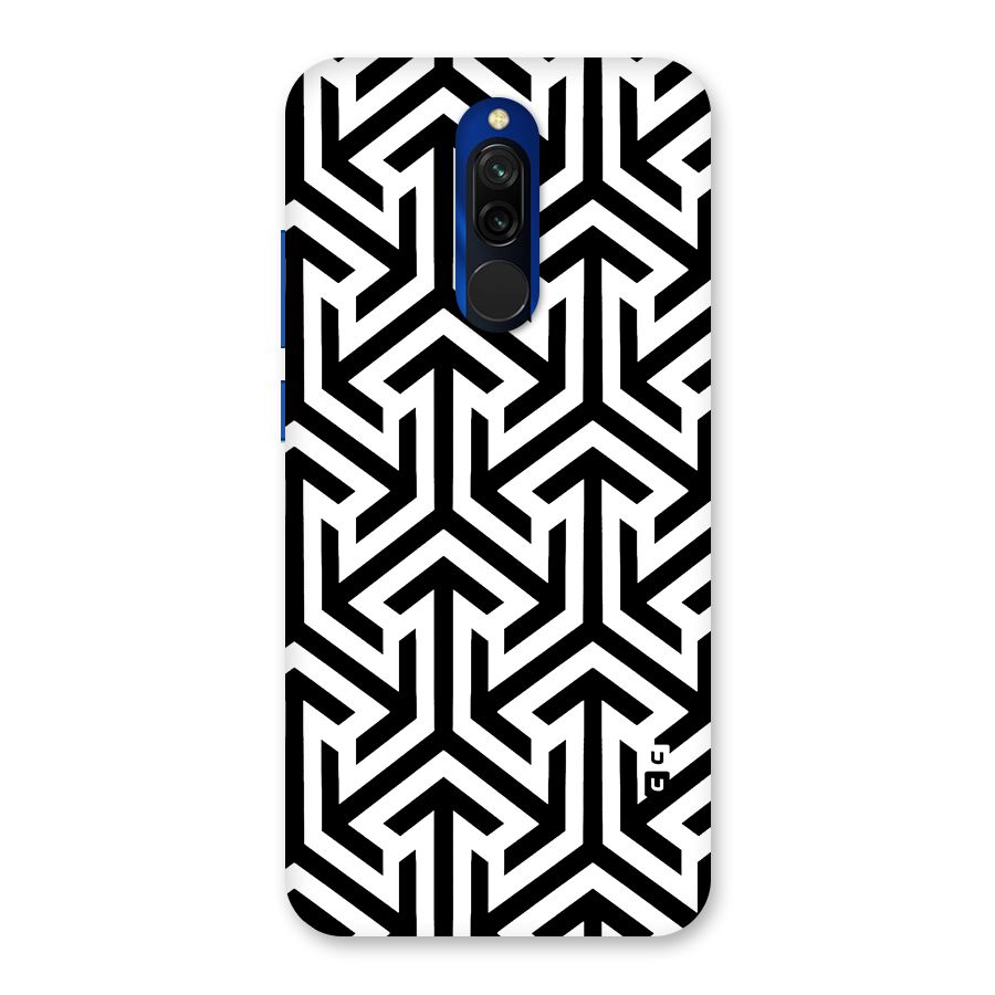 Abstract Triple Arrows Back Case for Redmi 8