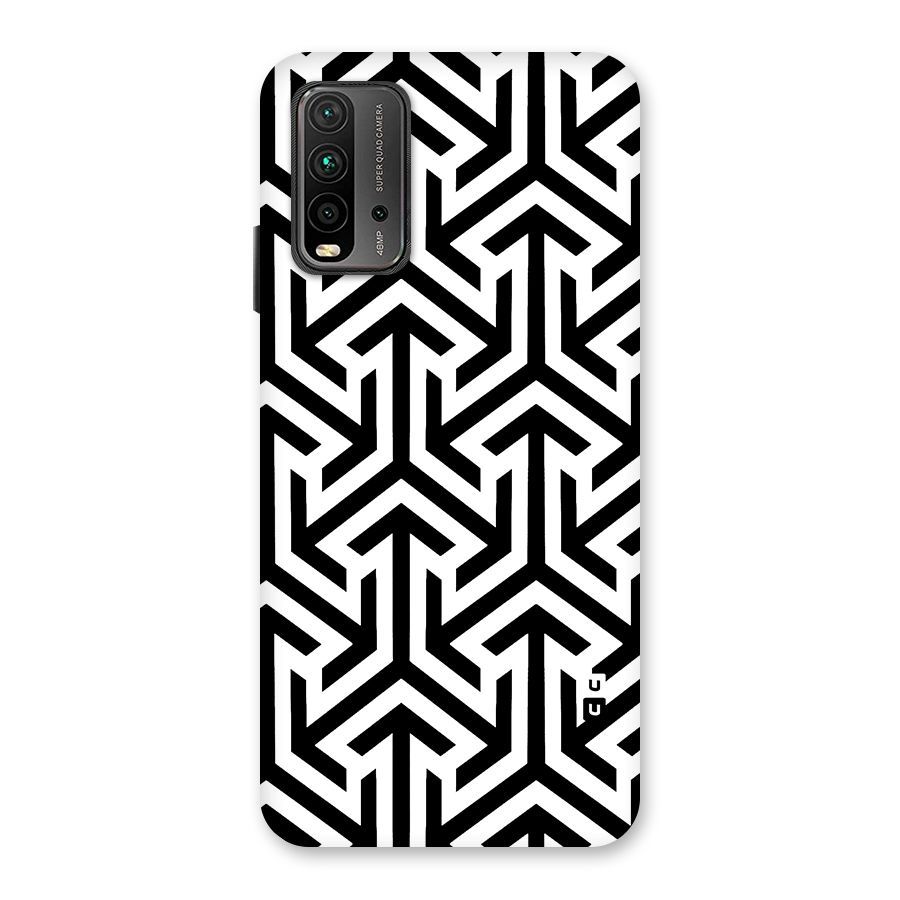 Abstract Triple Arrows Back Case for Redmi 9 Power