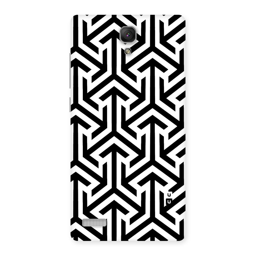 Abstract Triple Arrows Back Case for Redmi Note