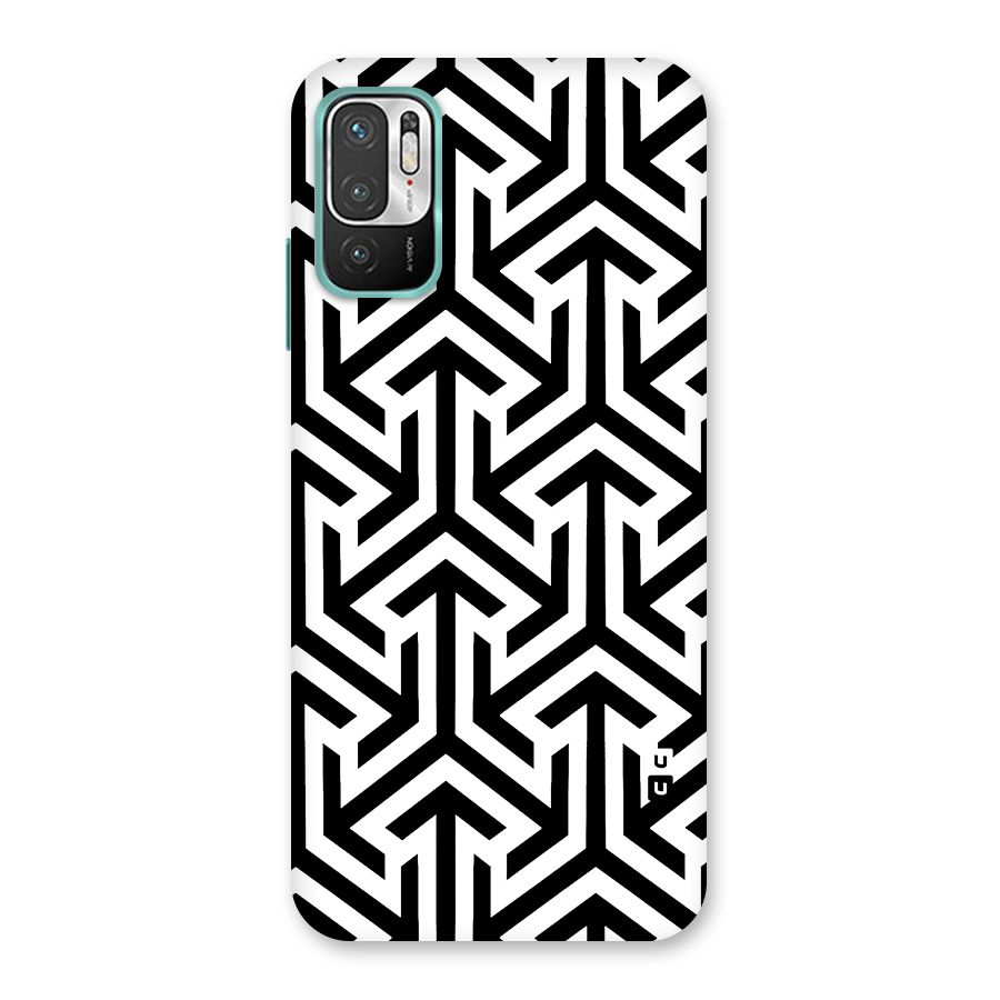 Abstract Triple Arrows Back Case for Redmi Note 10T 5G