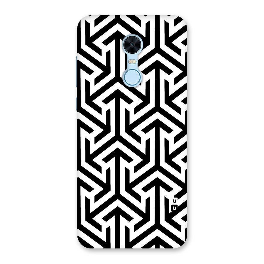 Abstract Triple Arrows Back Case for Redmi Note 5