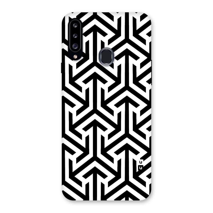 Abstract Triple Arrows Back Case for Samsung Galaxy A20s