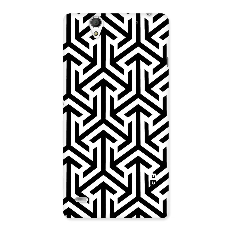 Abstract Triple Arrows Back Case for Sony Xperia C4