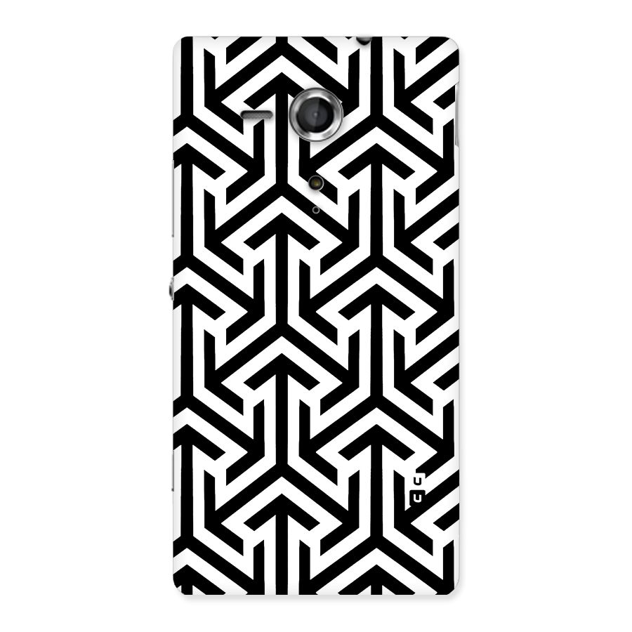 Abstract Triple Arrows Back Case for Sony Xperia SP