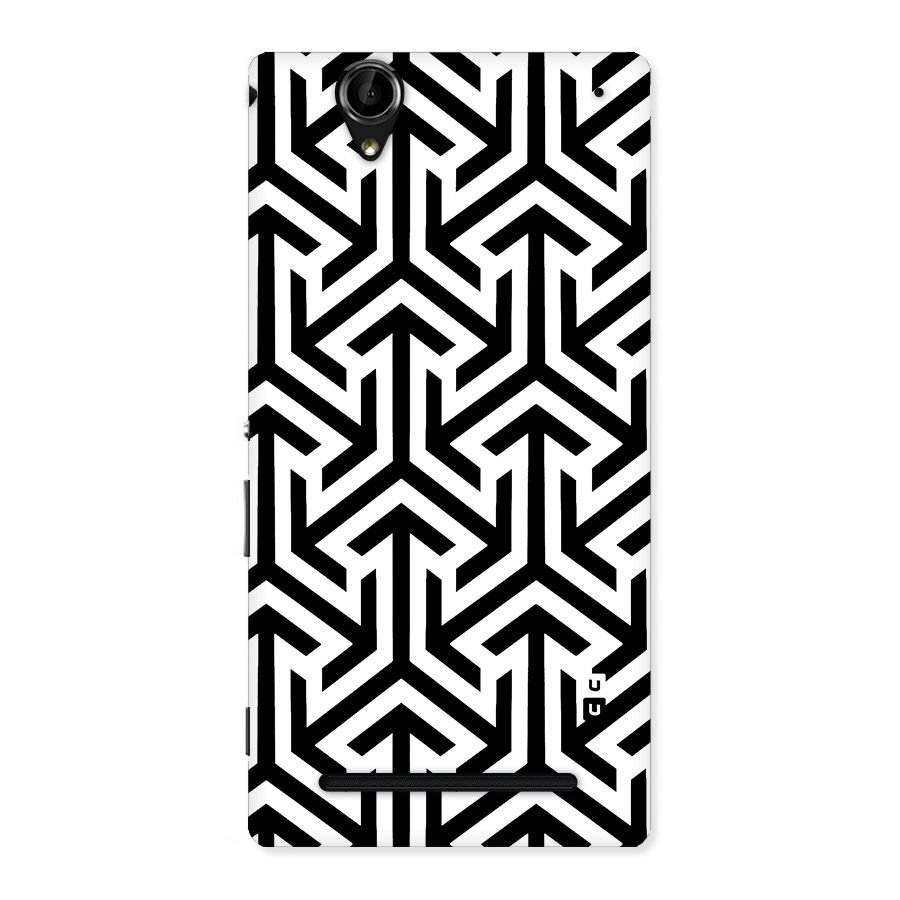 Abstract Triple Arrows Back Case for Sony Xperia T2