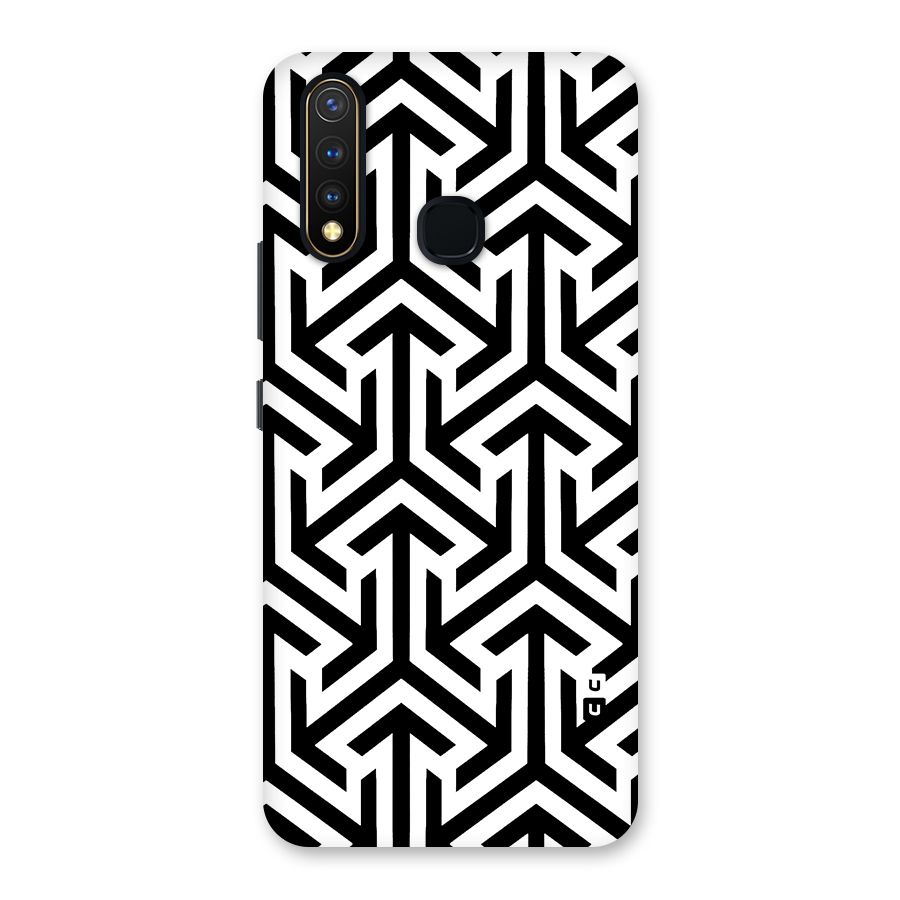 Abstract Triple Arrows Back Case for Vivo U20