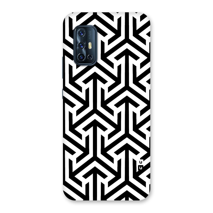 Abstract Triple Arrows Back Case for Vivo V17