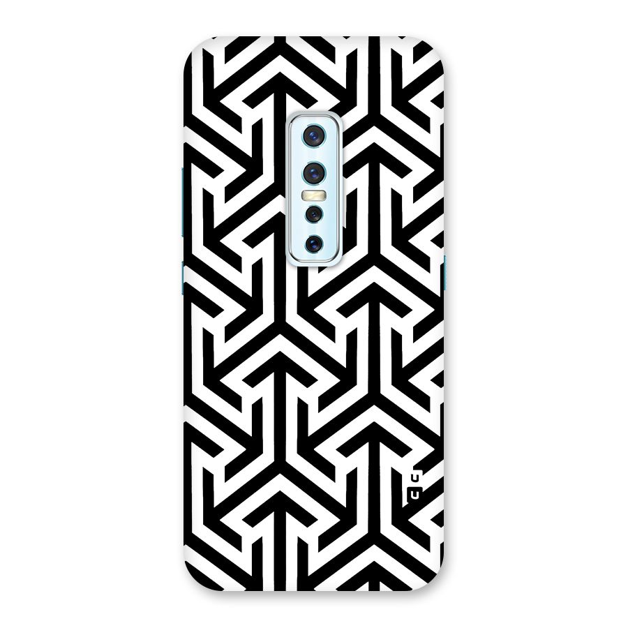 Abstract Triple Arrows Back Case for Vivo V17 Pro